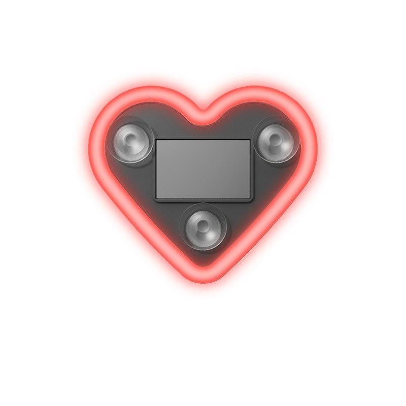 Solar Heart LED Car Ambient Light