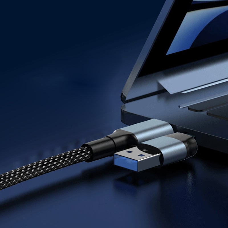2-in-1 HDMI Cable for iPhone & iPad, Lightning & Type-C to HDMI