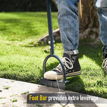 Load image into Gallery viewer, Half-moon lawn edger with T-handle