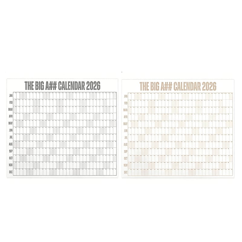 Oversized Wall Calendar