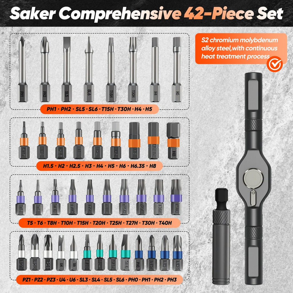 Ratchet 24-in-1 Screwdriver Set