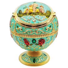 Load image into Gallery viewer, Vintage Portable Cigar Ashtray with Lid