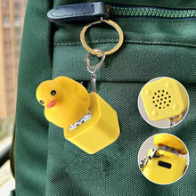 Load image into Gallery viewer, Duck Quacking Keychain
