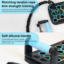 Load image into Gallery viewer, Foldable Push-Up Multi-Muscle Trainer