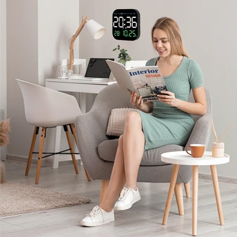 Aless™ Hangable Standalone Square Clock