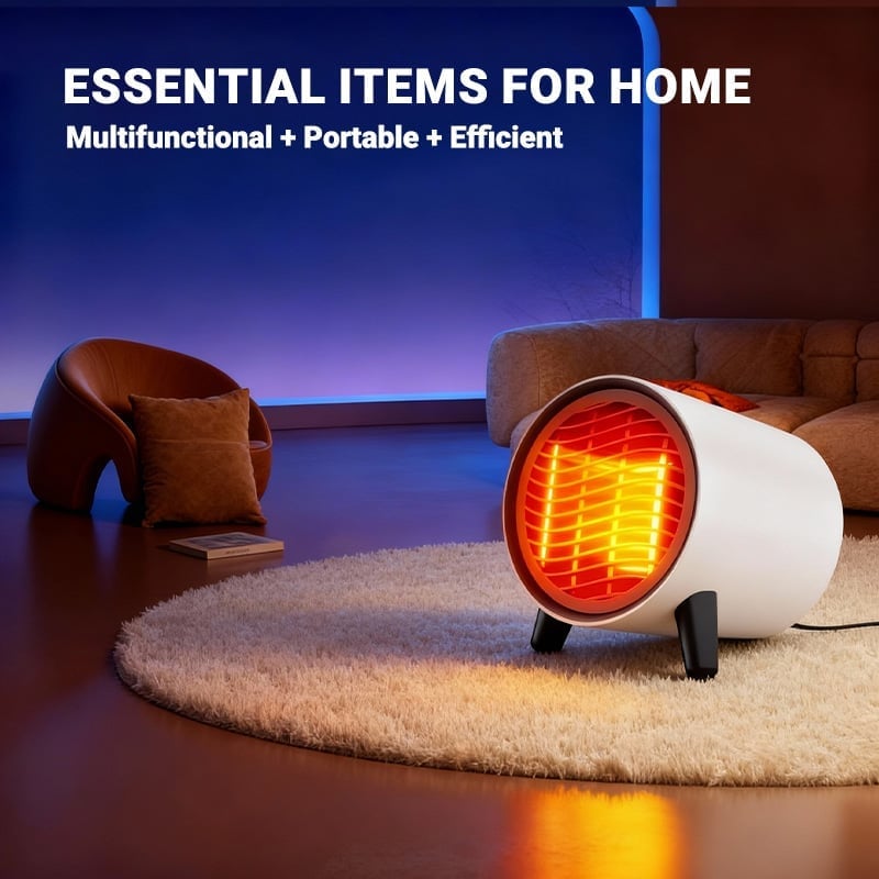 🔥Portable 500W Electric Heater