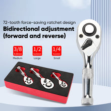Load image into Gallery viewer, Mini 72-Tooth Quick Ratchet Wrench Set