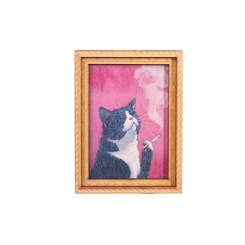 Cat Photo Frame Fridge Magnet