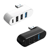 Multifunctional Mini Rotatable 3-port USB Port