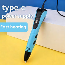 Load image into Gallery viewer, Children Educational DIY Creation 3D Drawing Printing Pen