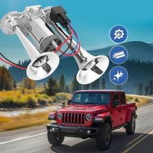 Load image into Gallery viewer, 600DB Dual-Tone Metal Car Horn