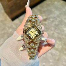 Load image into Gallery viewer, Luxury Full Diamond Bangle Bracelet Watch