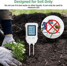 Load image into Gallery viewer, 3 in 1 Digital Plant Soil Moisture Meter