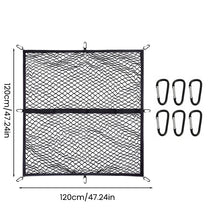 Load image into Gallery viewer, Truck Cargo Net Organizer for Trunk Storage