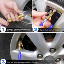 Load image into Gallery viewer, Tire Air Chuck with Clip Adapter