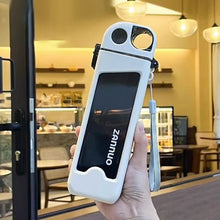 Load image into Gallery viewer, Portable Square Water Bottle with Straw