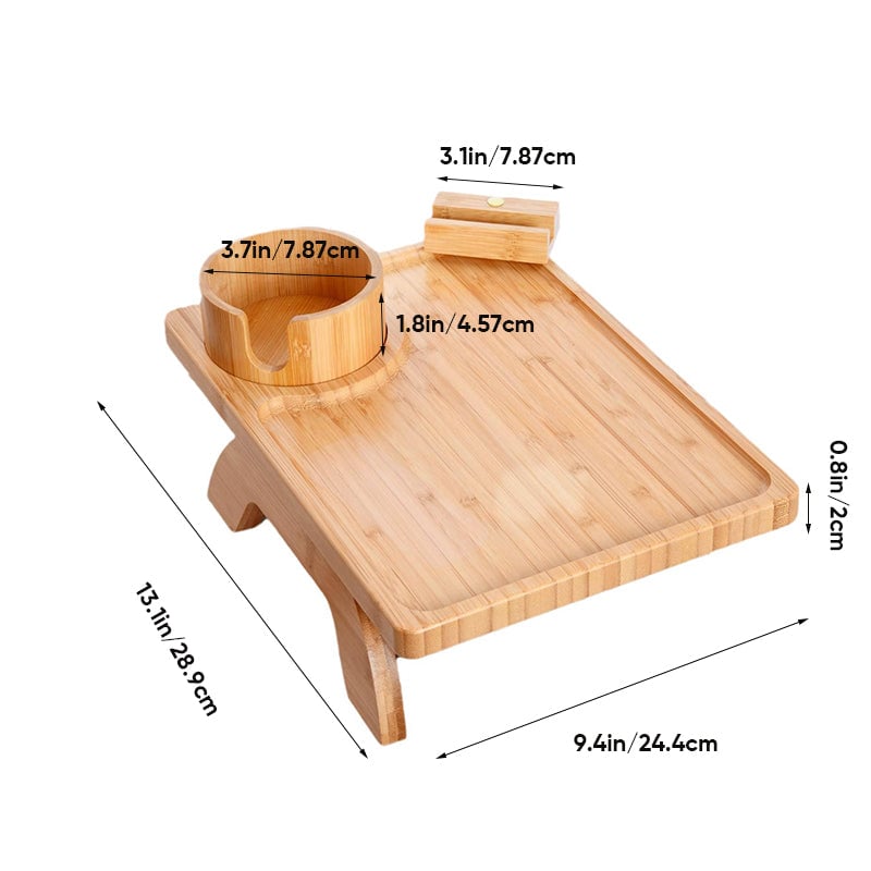 Sofa Cup Holder Tray