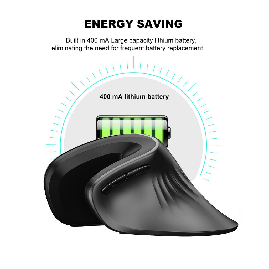 Aless™ Wireless Ergonomic Vertical Mouse