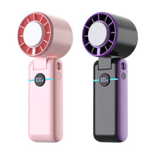 Load image into Gallery viewer, Rechargeable Handheld High Speed Fan