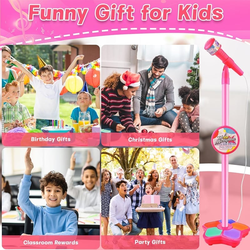 🎤 Kids Microphone and Stand
