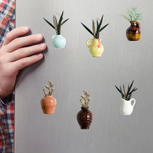 Load image into Gallery viewer, Magnetic Vase Fridge Stickers