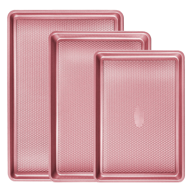Sakerplus Nonstick Baking Sheet Pan Set