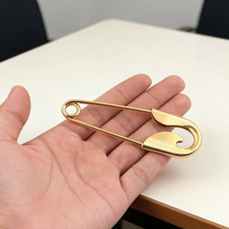 Oversized Vintage Safety Pin Hair Clips