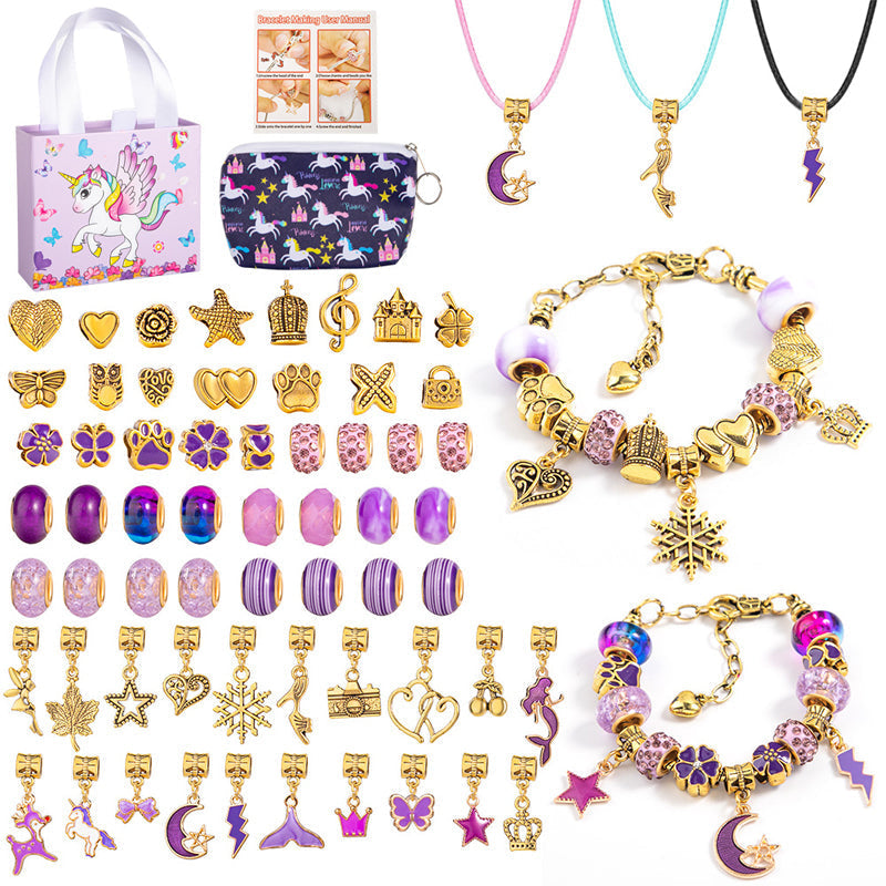 【Extra 50% Off】Girls Charm Bracelet Making Kit