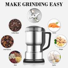 Load image into Gallery viewer, Multifunctional Electric Coffee And Grain Grinder