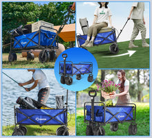 Load image into Gallery viewer, Portable Utility Cart for Outdoor Use - Electric Folding Wagon(Ships to the USA only)