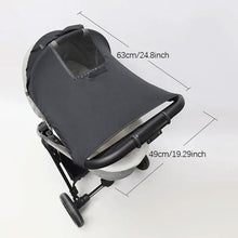 Load image into Gallery viewer, UV Protective Baby Stroller Sunshade with Top Opening