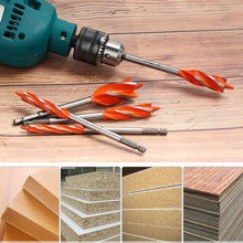 Load image into Gallery viewer, Extended woodworking four-edge drill