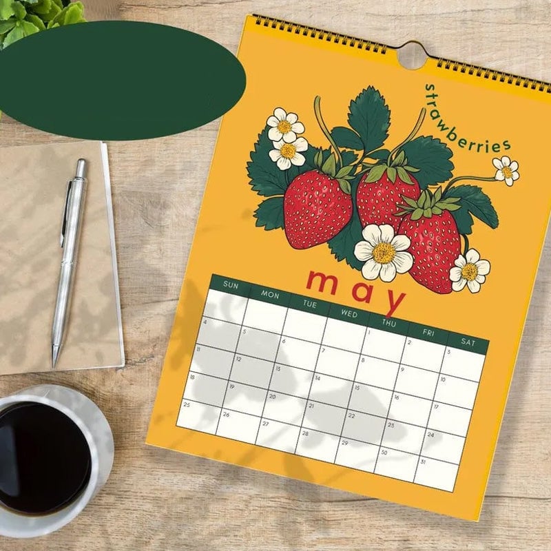 🥕2025 Calendar : Seasonal Produce