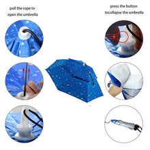 Load image into Gallery viewer, Outdoor Double Layer Umbrella Hat