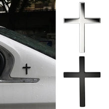 Load image into Gallery viewer, 3D Cross Sticker