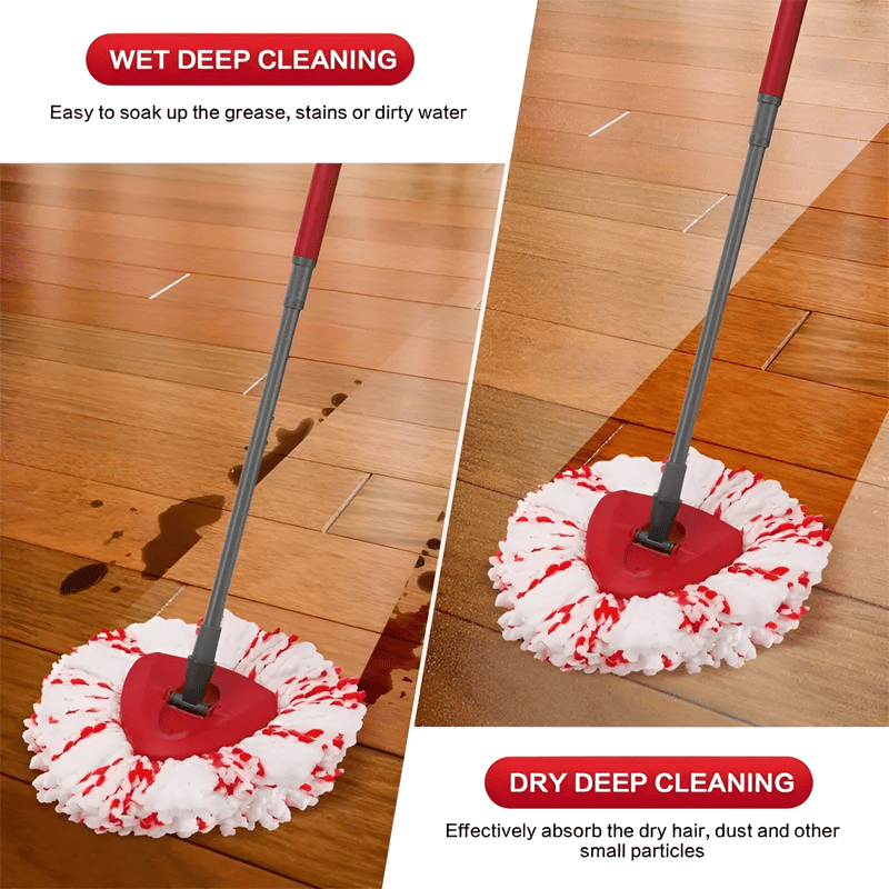 Microfiber Spin Mop Head