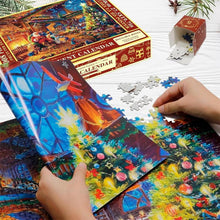 Load image into Gallery viewer, Christmas Countdown Puzzle Surprise Box Toy