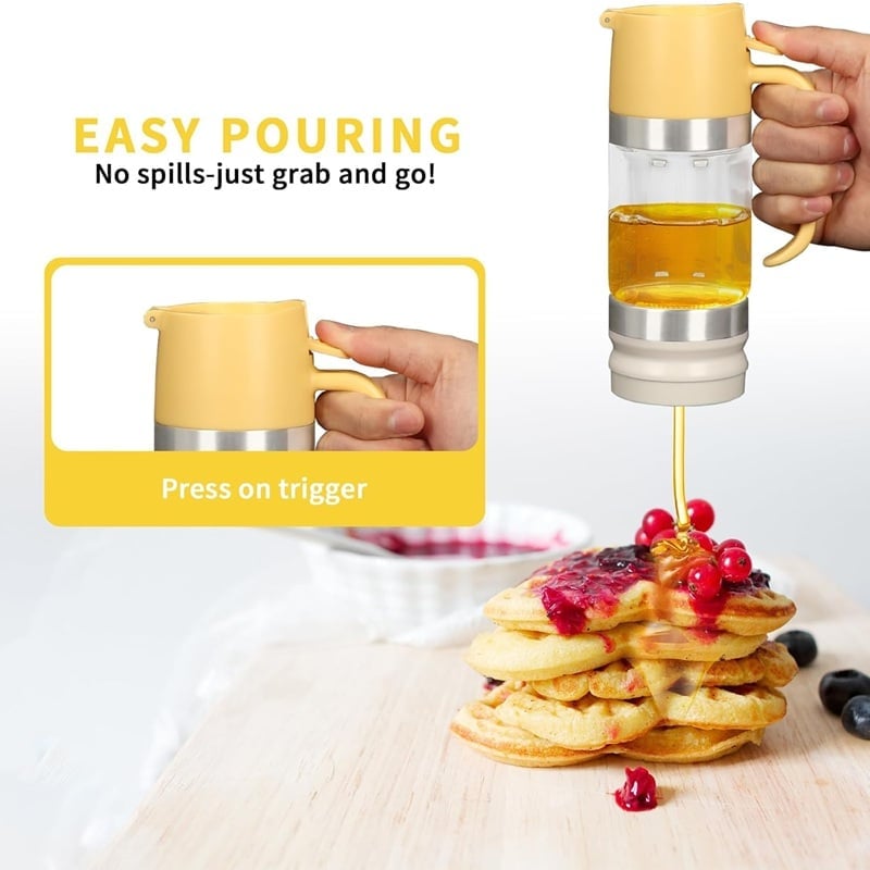 Multipurpose Honey Glass Bottle