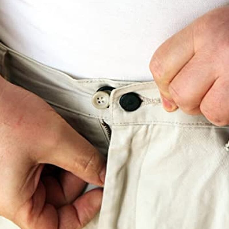 Adjustable Pant Waistband Extender Button (24 Pcs)