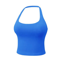 Load image into Gallery viewer, Women's Solid Removable Chest Pad Sports Tank Top