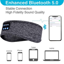 Load image into Gallery viewer, Wireless Bluetooth Sleep Headset Eye Mask