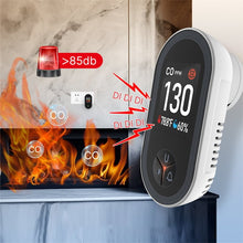 Load image into Gallery viewer, Co Temperature and Humidity Monitoring Alarm