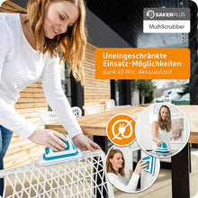 Load image into Gallery viewer, Sakerplus Electric Broom with Scrub and Mop