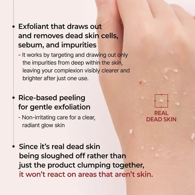 Gentle Exfoliating Ampoule – Black Rice