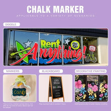 Load image into Gallery viewer, Professional Multi-Surface Liquid Chalk Markers Set
