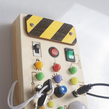 Load image into Gallery viewer, Montessori Busy Board for Toddlers