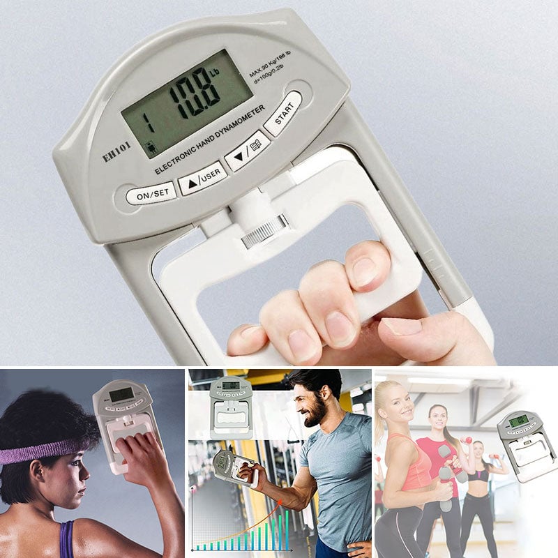 Strength Tester Digital Hand Grip Strength Tester – nuvayo