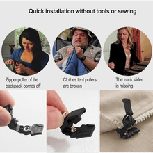 Load image into Gallery viewer, 6-Pack Universal Zipper Repair Tool