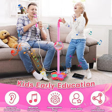Load image into Gallery viewer, 🎤 Kids Microphone and Stand