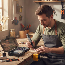 Load image into Gallery viewer, Mini Electric Rotary Tool Set with LED Light &amp; Digital Display